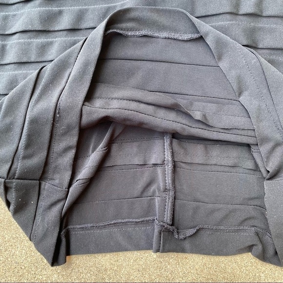 Tadashi Shoji Off Shoulder Shutter Pleat Dress - Picture 7 of 9